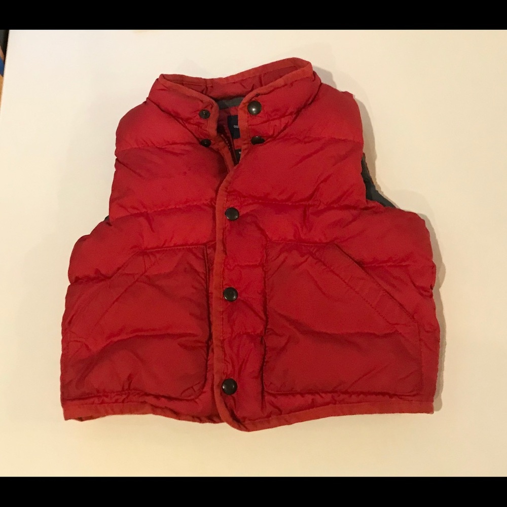 PRICE DROP 🤩BABY GAP Toddler Red Puffer Vest